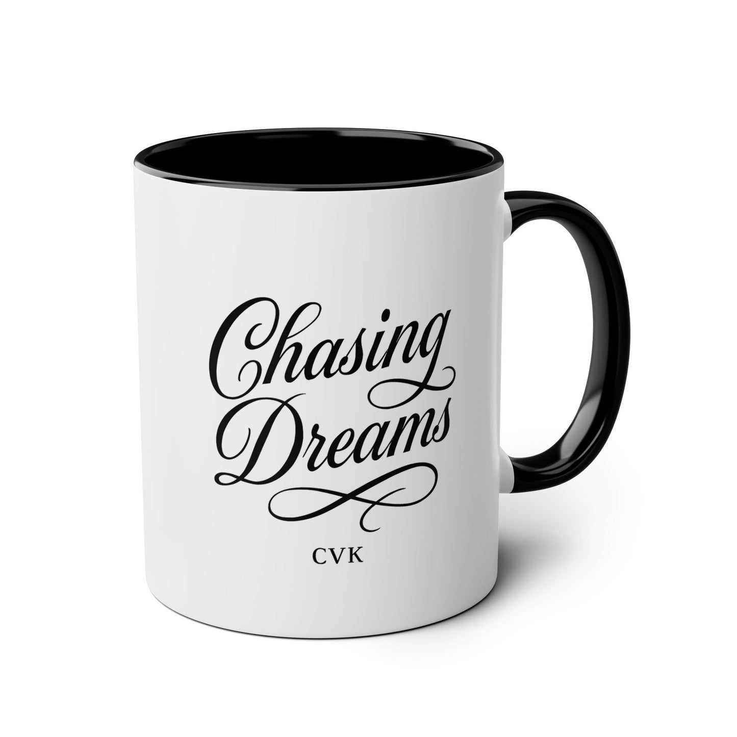 CIVIK Spirit Coffee Mug, Unique Two-Tone Mug, Gift for Coffee Lovers, Chasing Dreams