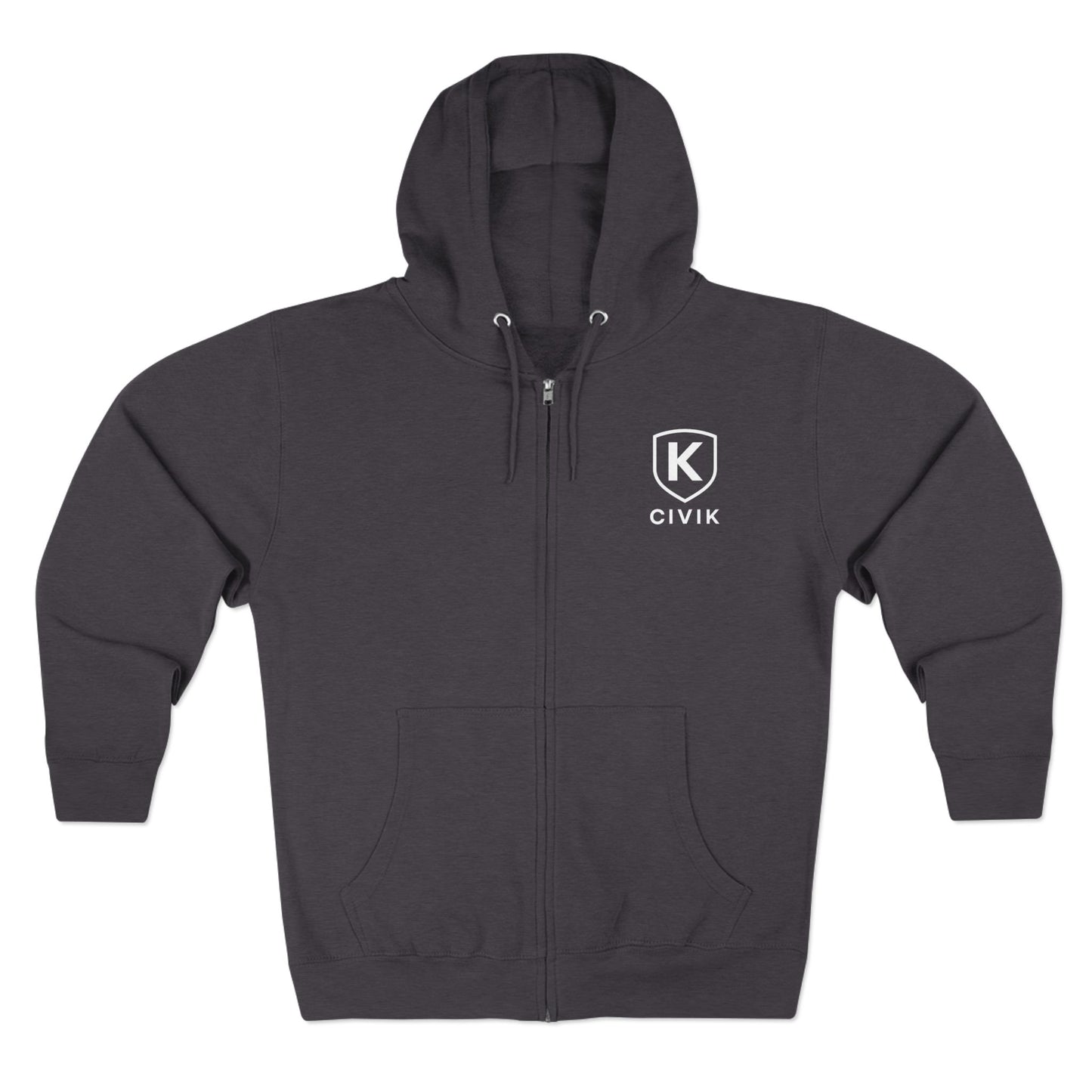 Unisex Zip Hoodie - Powered By Generations Zip up Hoody