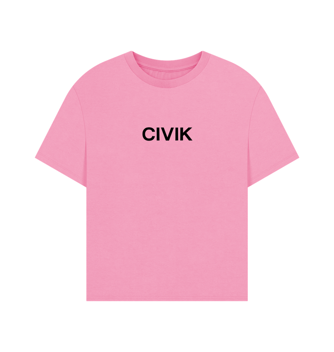 Rose Pink Printed T-shirt