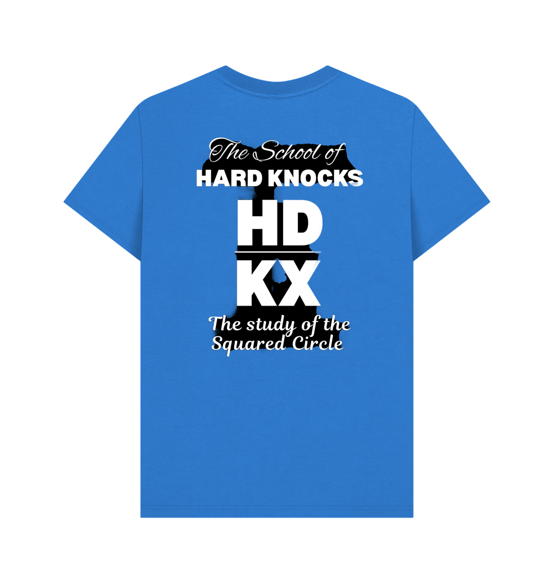 Bright Blue Printed T-shirt Back