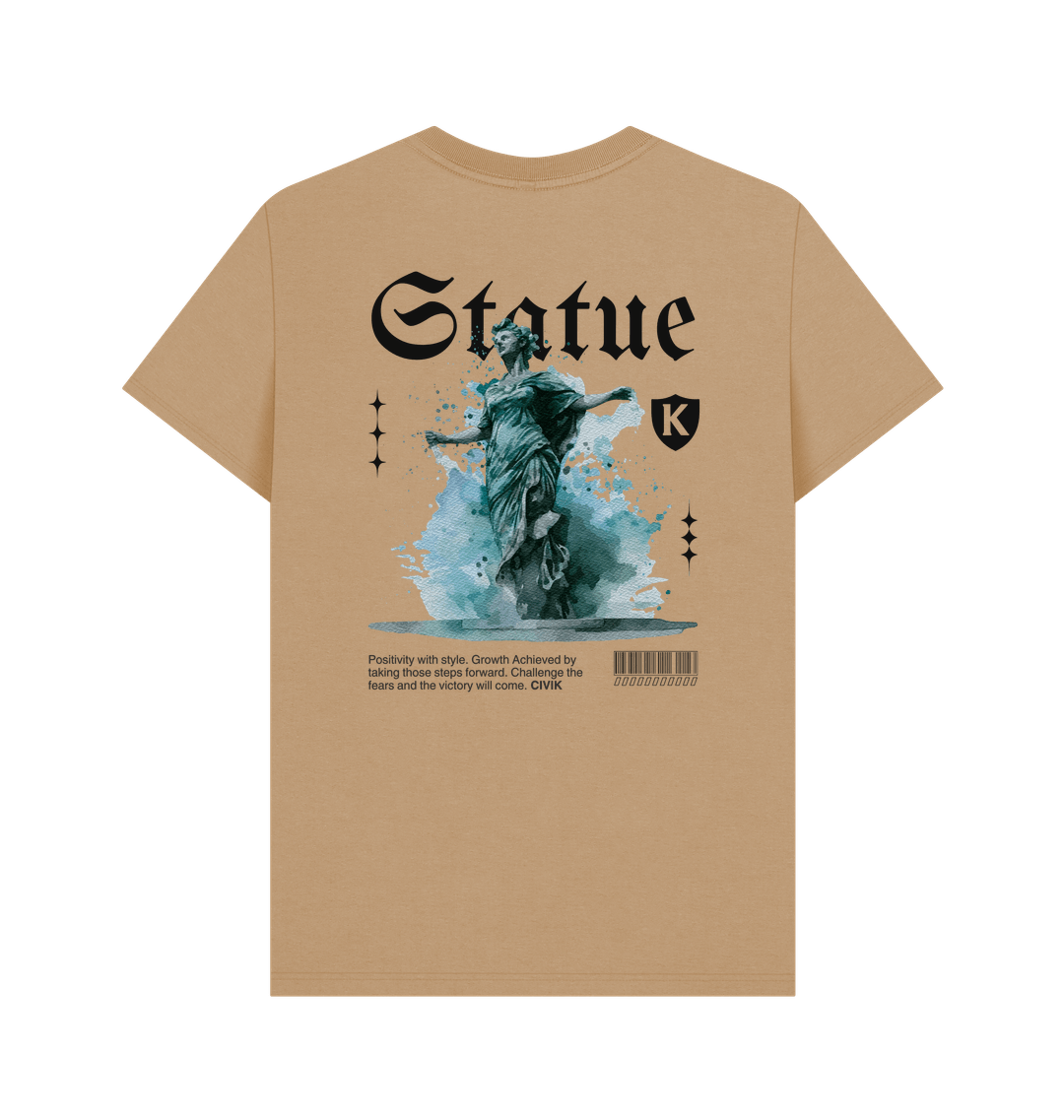 Sand Printed T-shirt Back