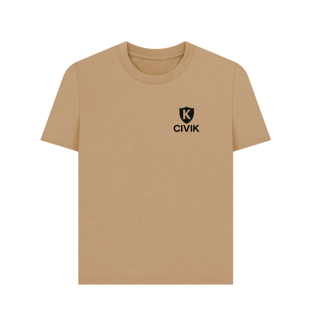 Sand Printed T-shirt Front