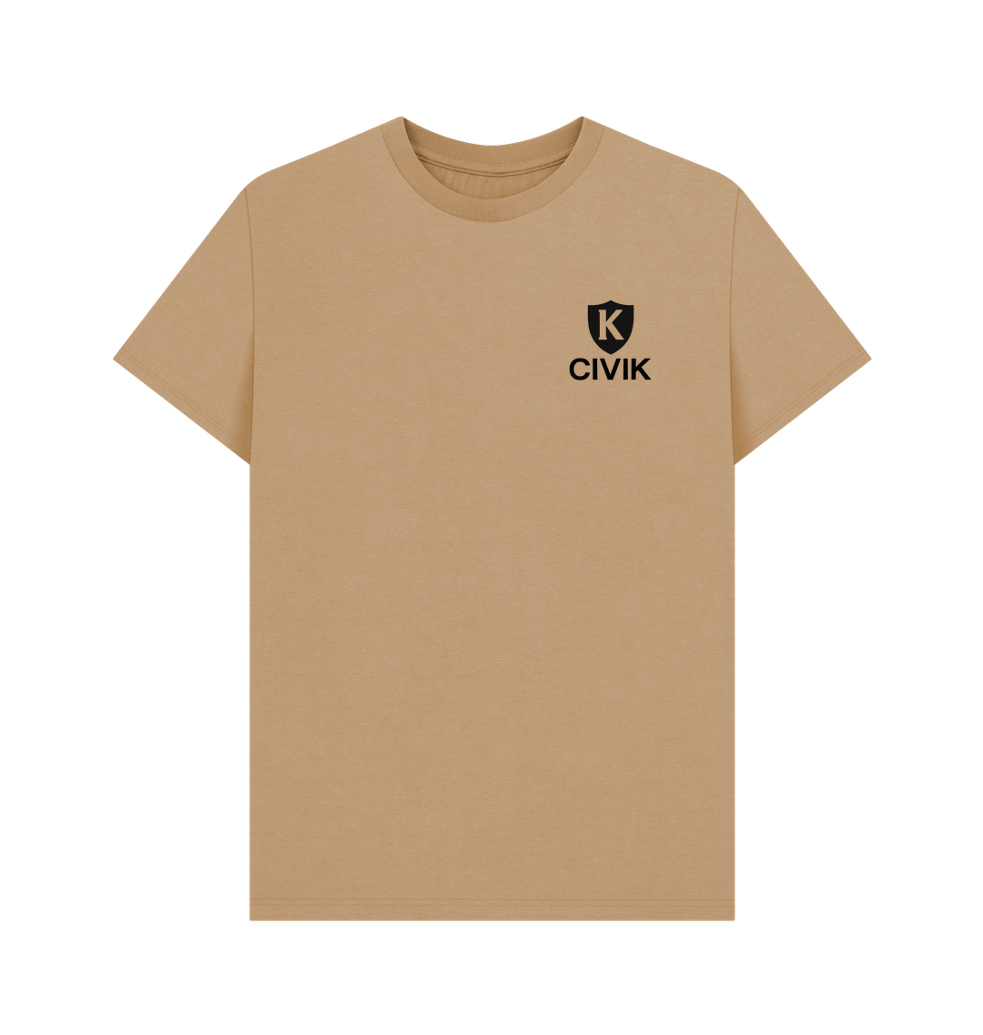 Sand Printed T-shirt Front