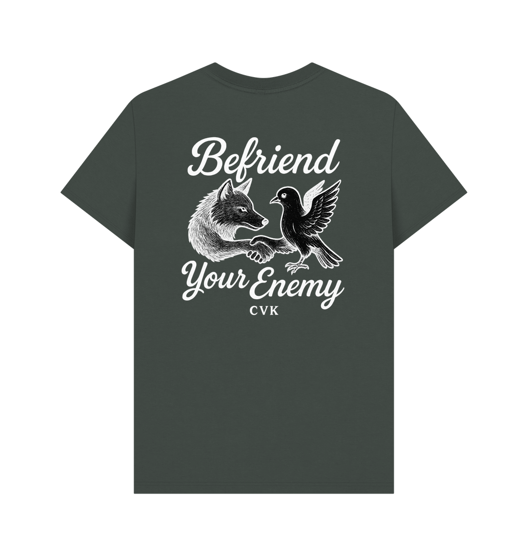 Dark Grey Printed T-shirt