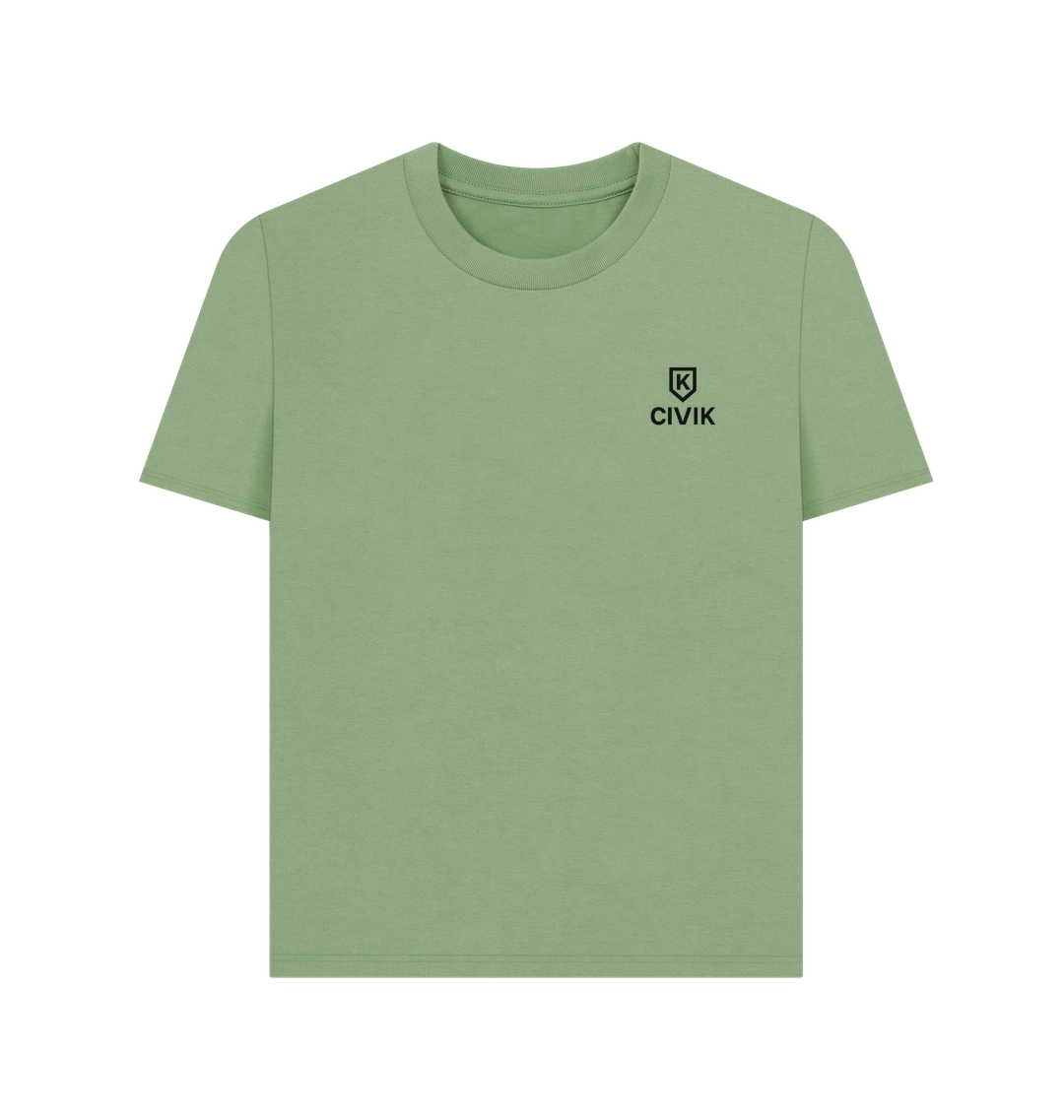 Sage Printed T-shirt Front