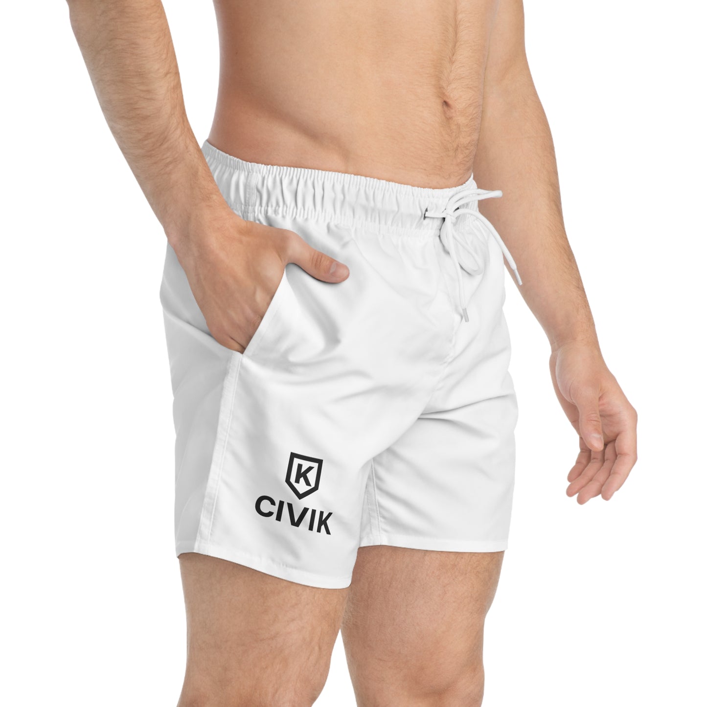 Swim Trunks - Classic CIVIK Swim Shorts for Poolside Chilling