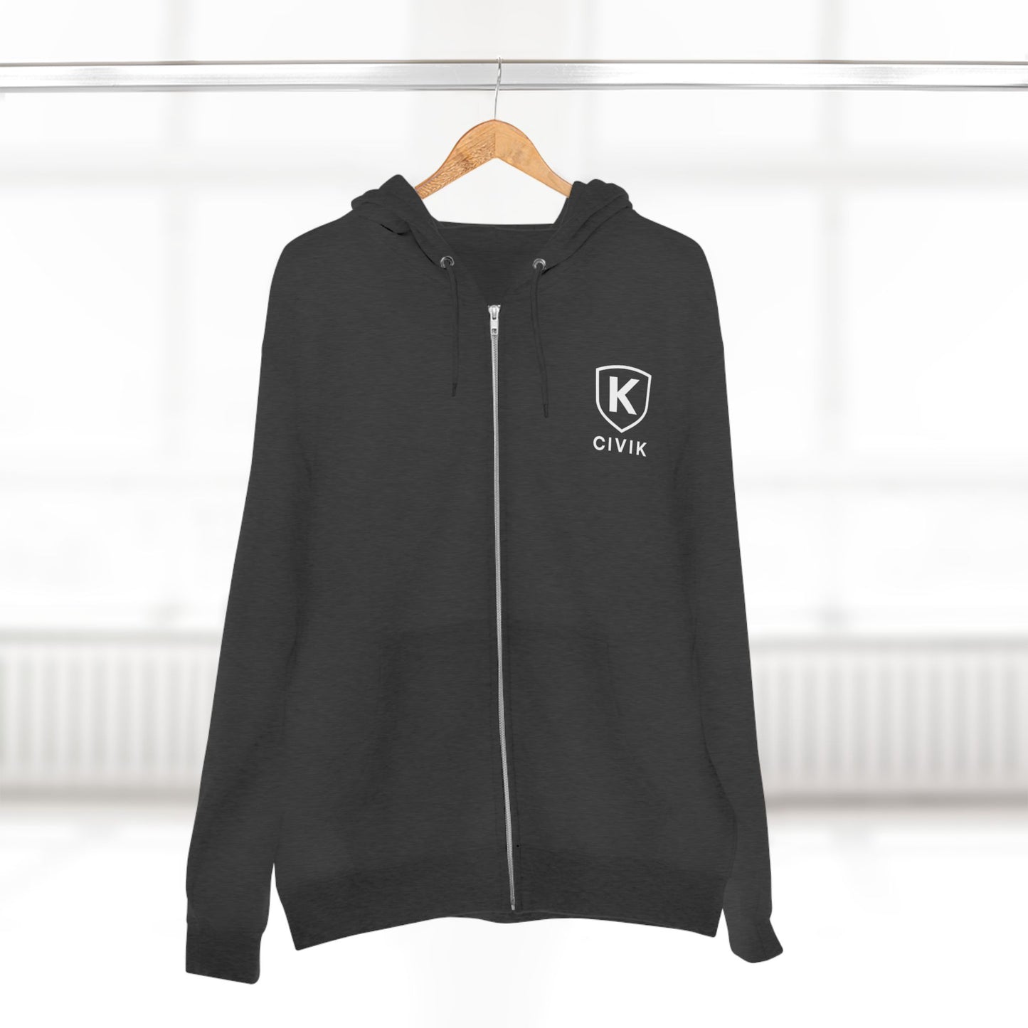 Unisex Zip Hoodie - Powered By Generations Zip up Hoody