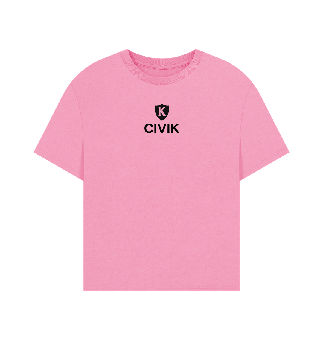 Rose Pink Printed T-shirt