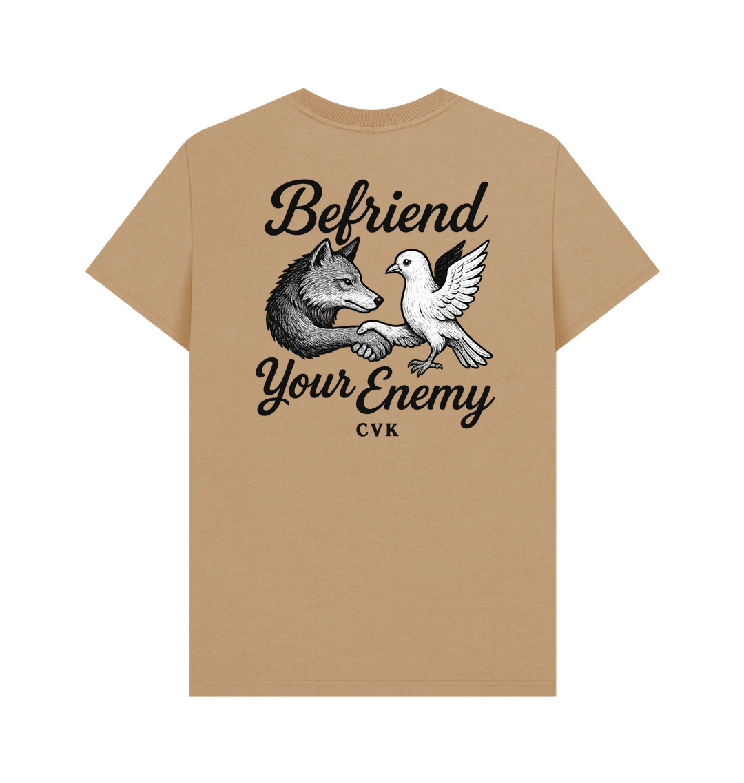 Sand Printed T-shirt Back