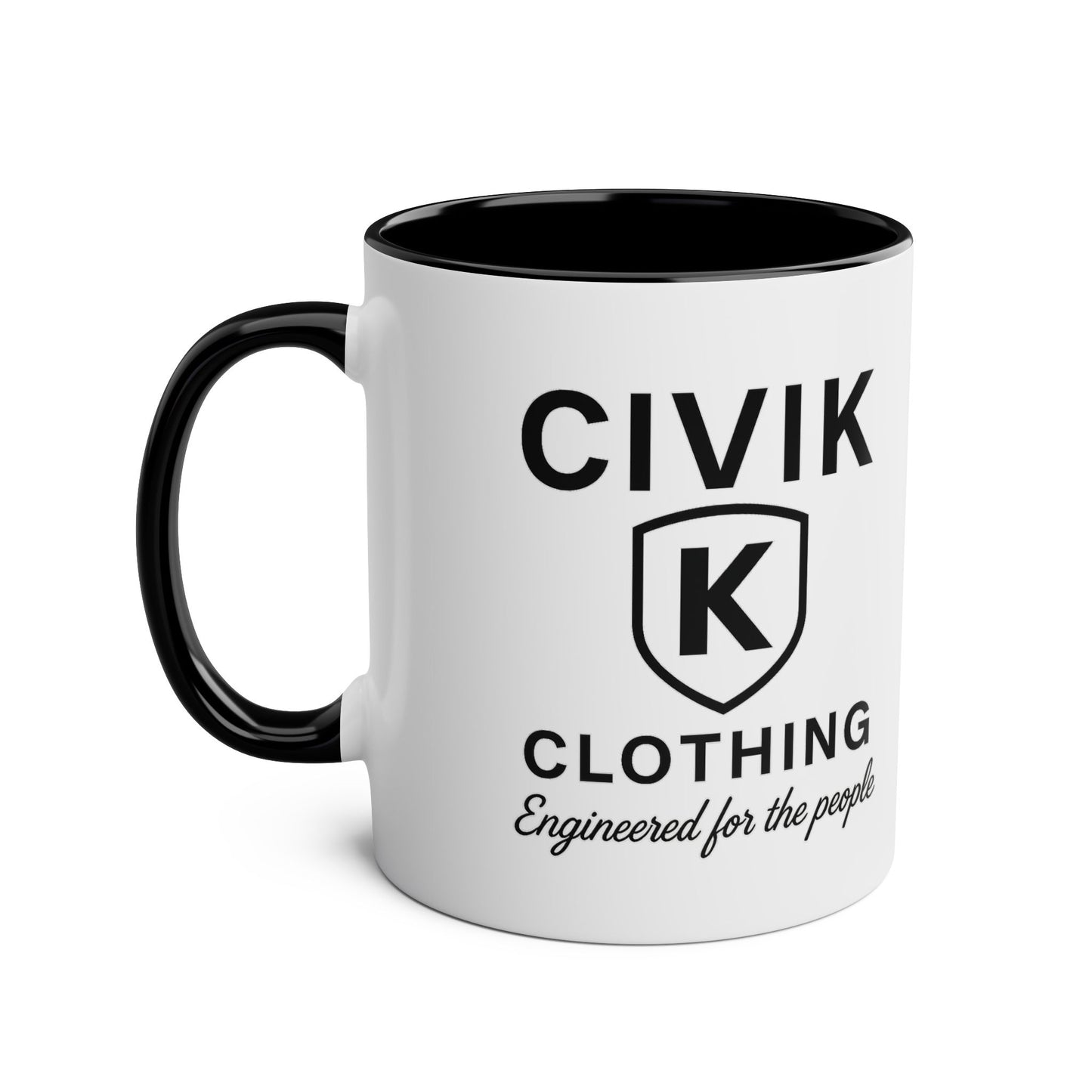 CIVIK Spirit Coffee Mug, Unique Two-Tone Mug, Gift for Coffee Lovers, Chasing Dreams