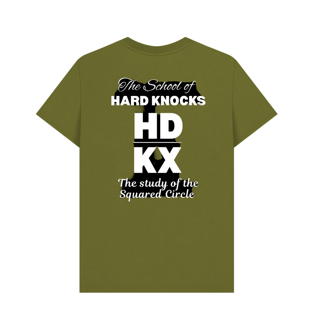 Moss Green Printed T-shirt Back