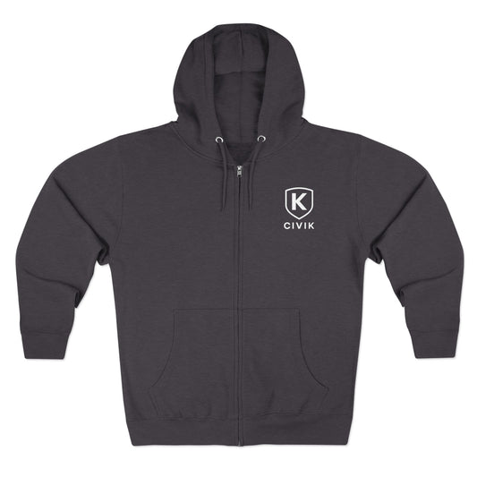 Unisex Zip Hoodie - Powered By Generations Zip up Hoody