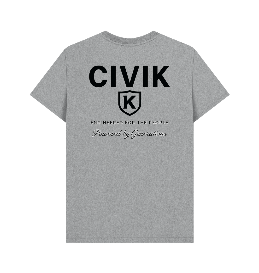 Athletic Grey Printed T-shirt