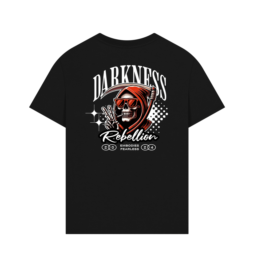 Black Printed T-shirt
