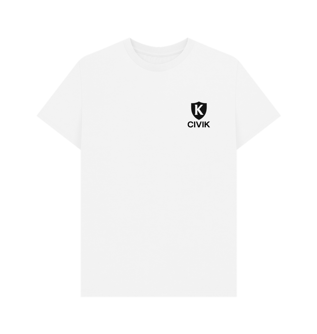 White Printed T-shirt