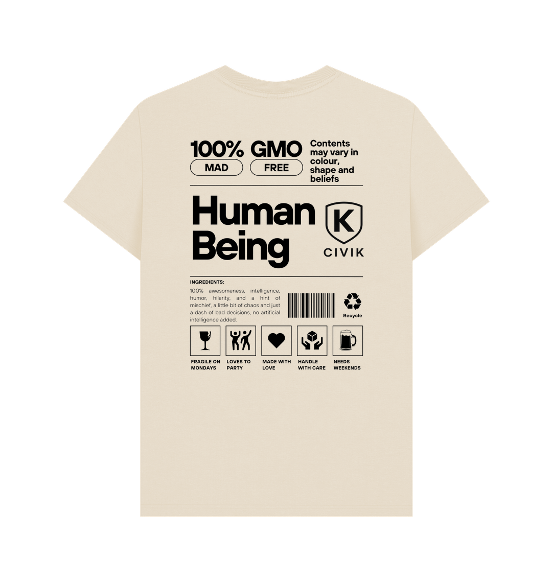 Oat Printed T-shirt Back