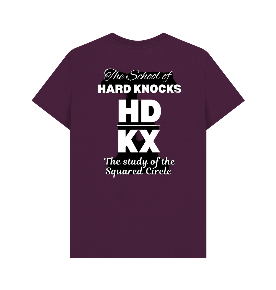 Purple Printed T-shirt Back