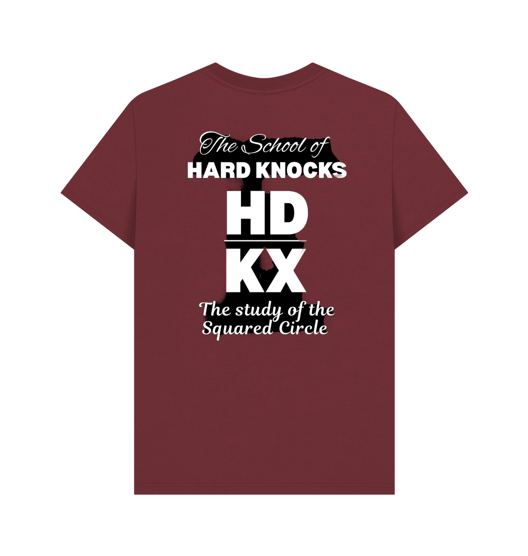 Red Wine Printed T-shirt Back