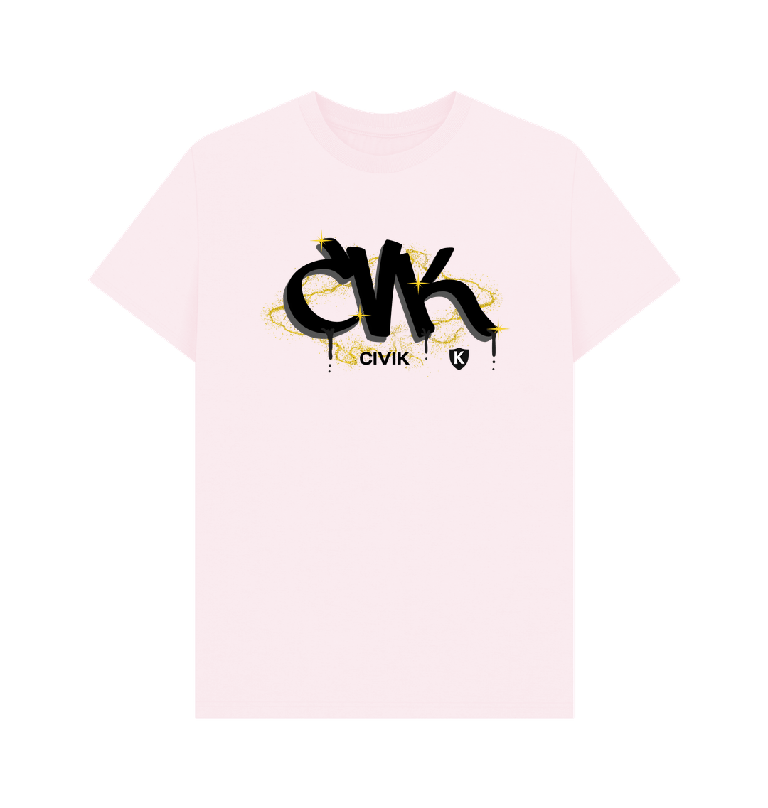 Pink Printed T-shirt