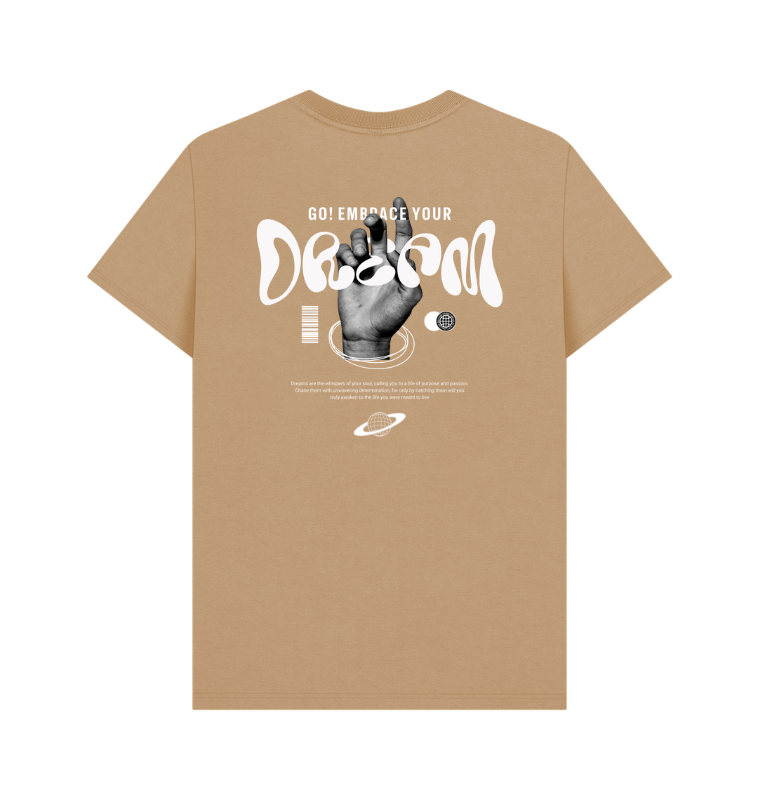 Sand Printed T-shirt Back