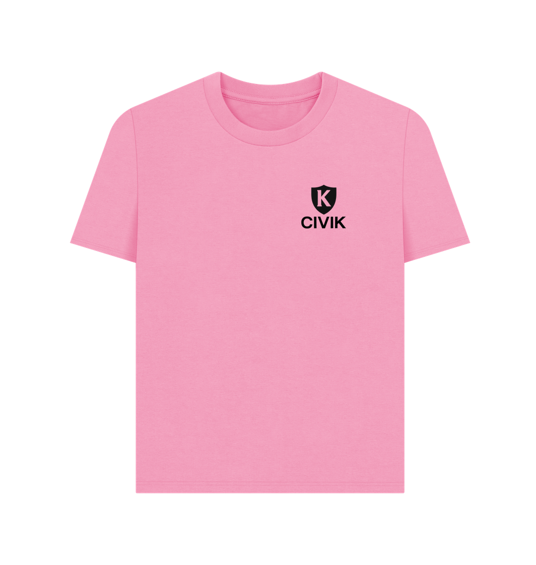Rose Pink Printed T-shirt