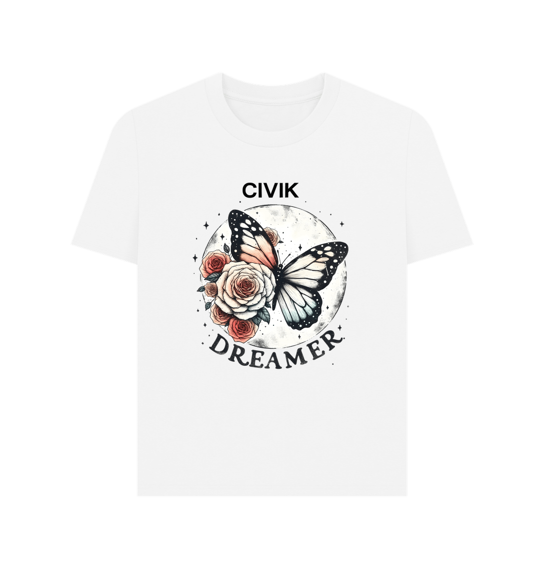 White Printed T-shirt