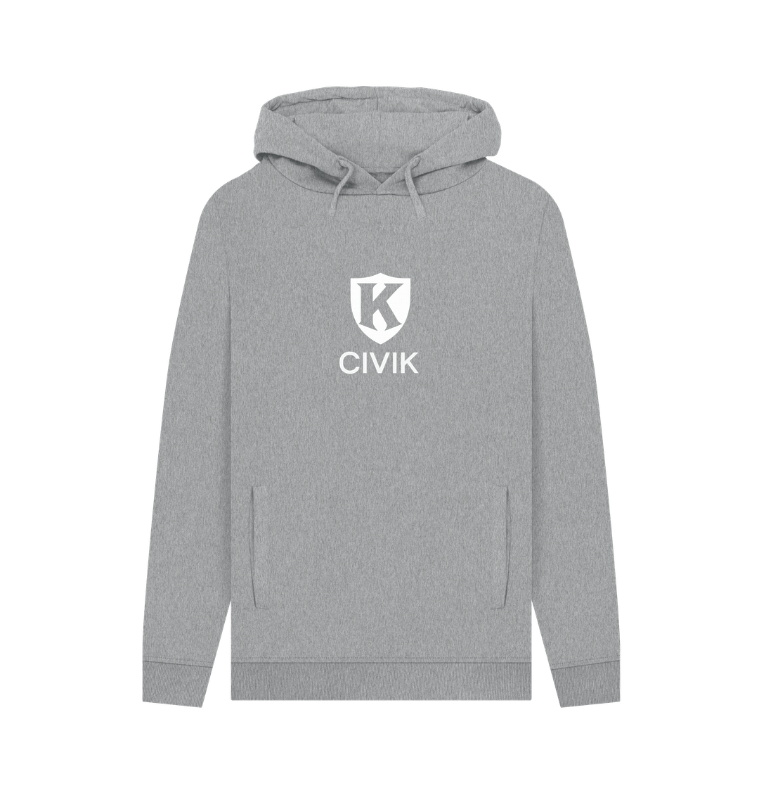 Light Heather Printed Hoody