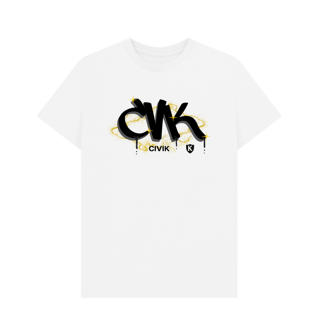 White Printed T-shirt