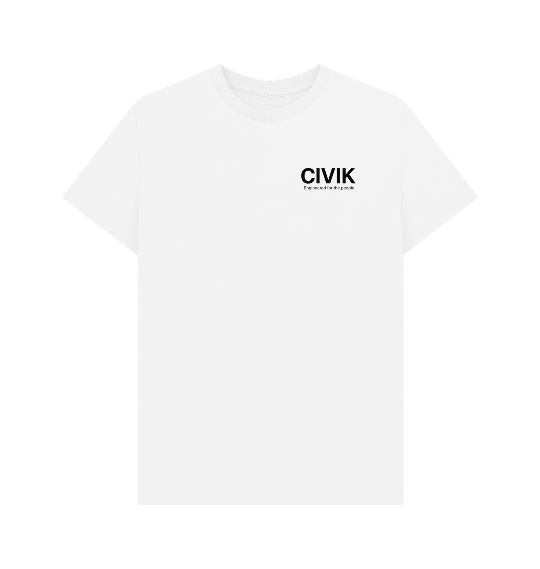 White Printed T-shirt