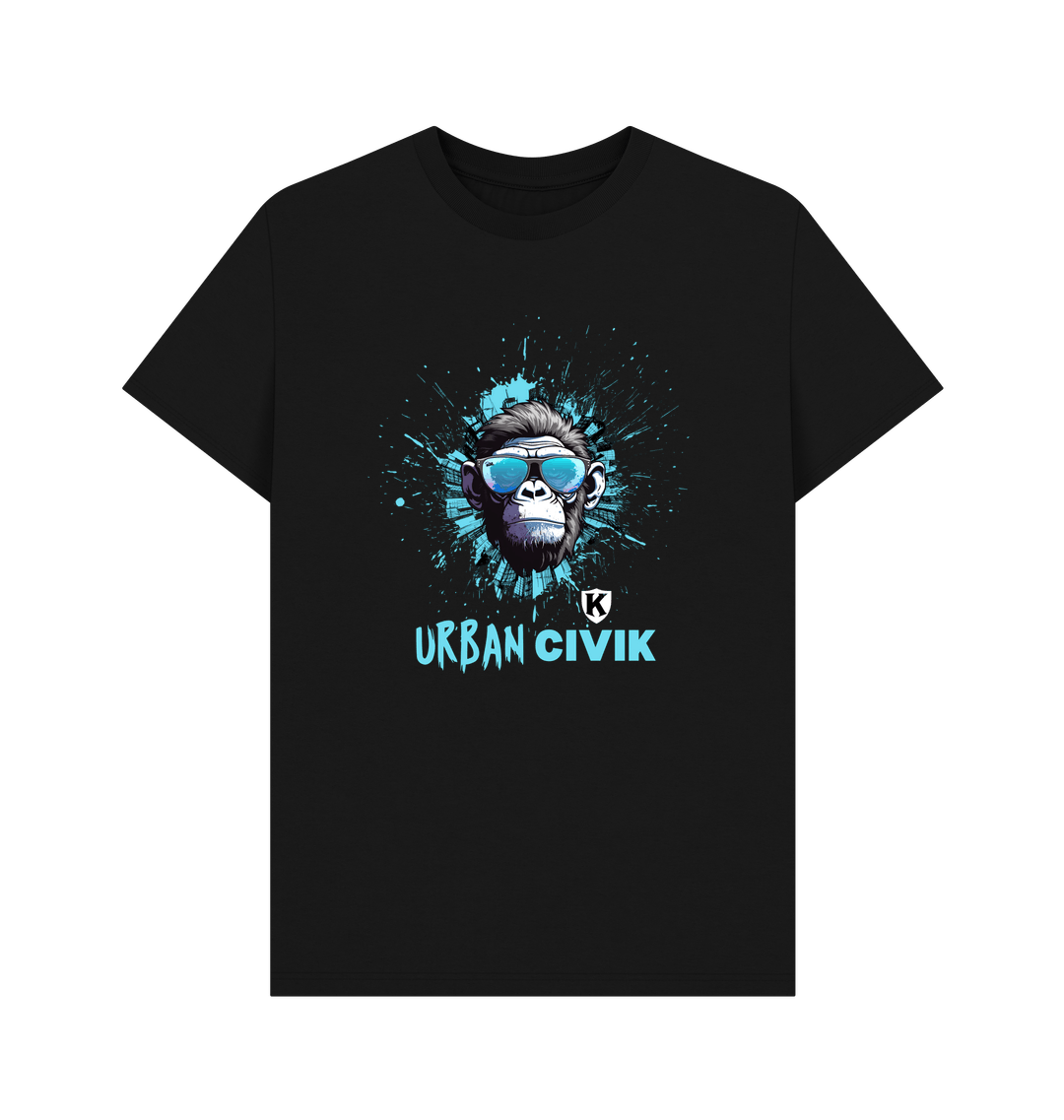 Black Printed T-shirt