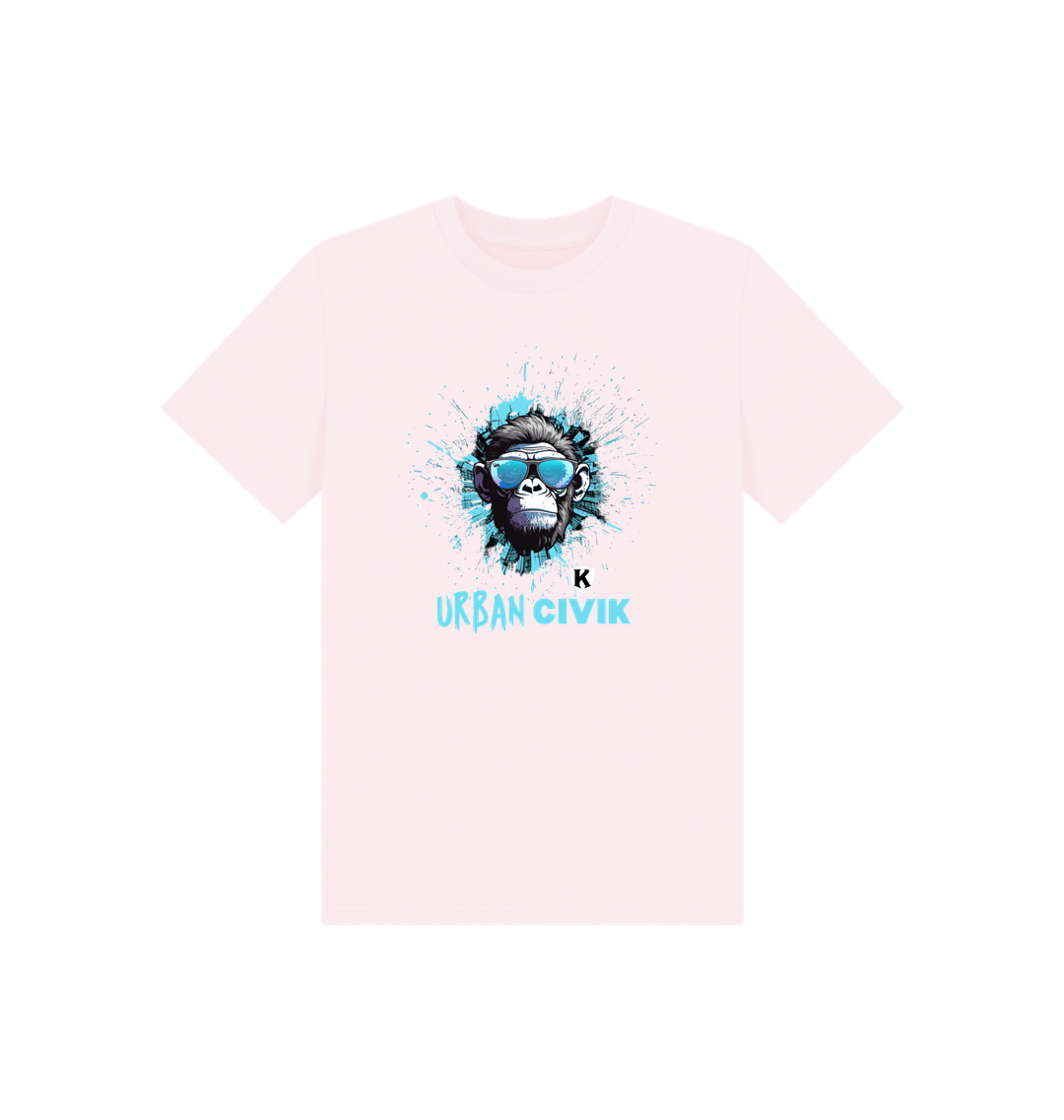 Pink Printed Kids T-Shirt