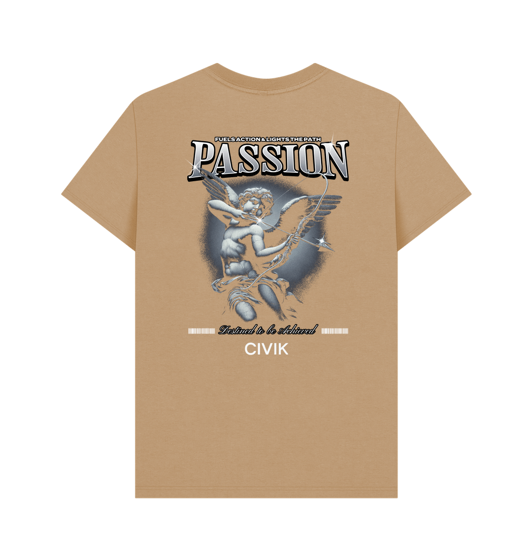 Sand Printed T-shirt Back