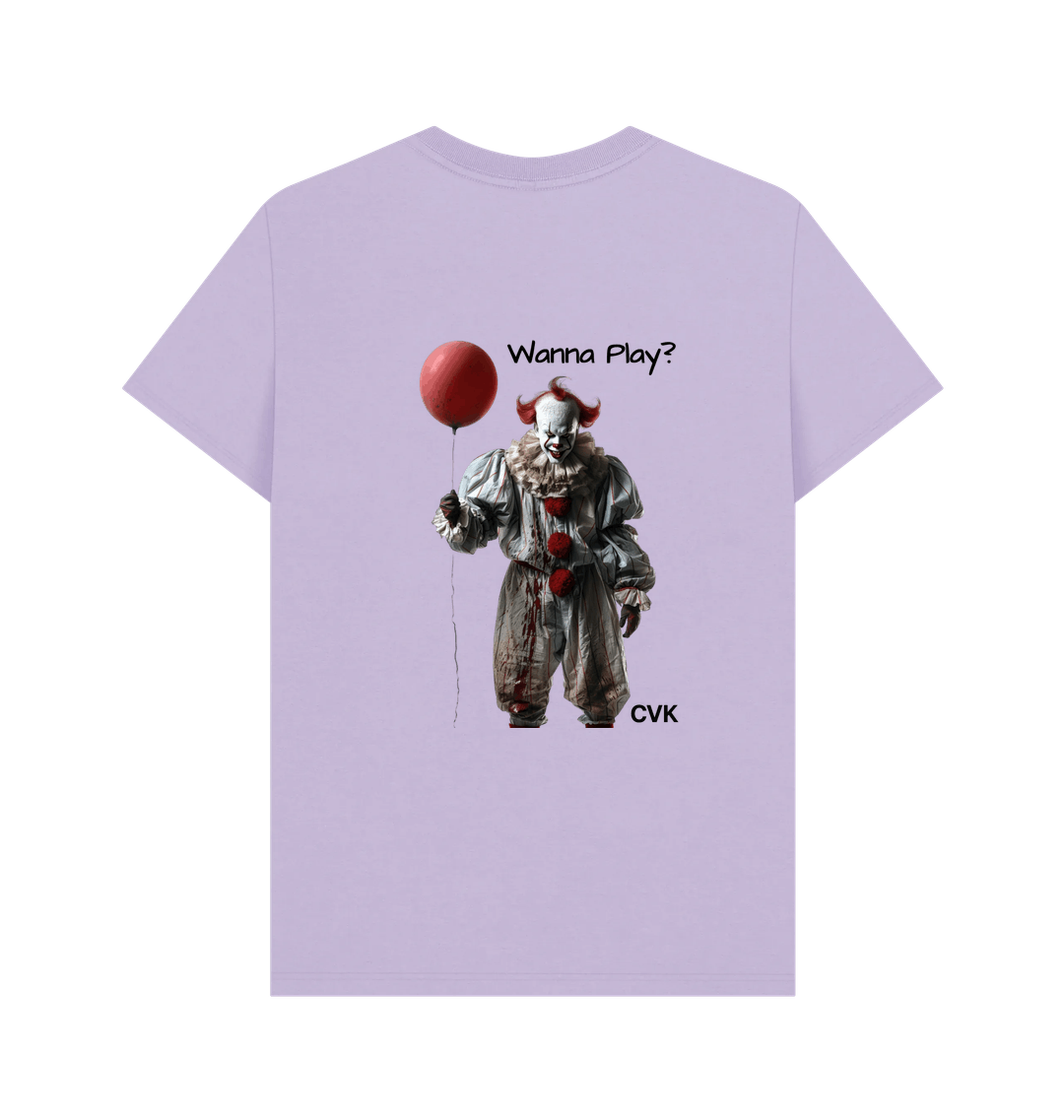 Lilac Printed T-shirt Back