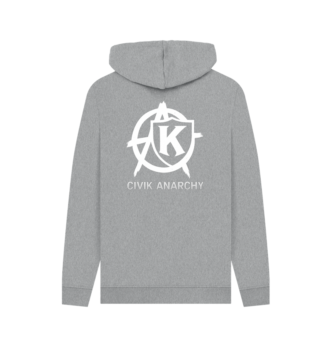 Light Heather Printed Hoody
