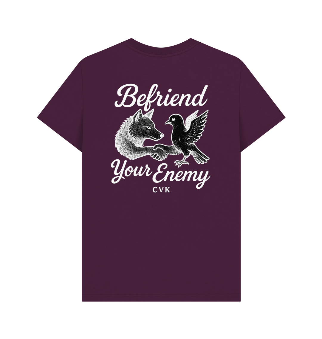 Purple Printed T-shirt