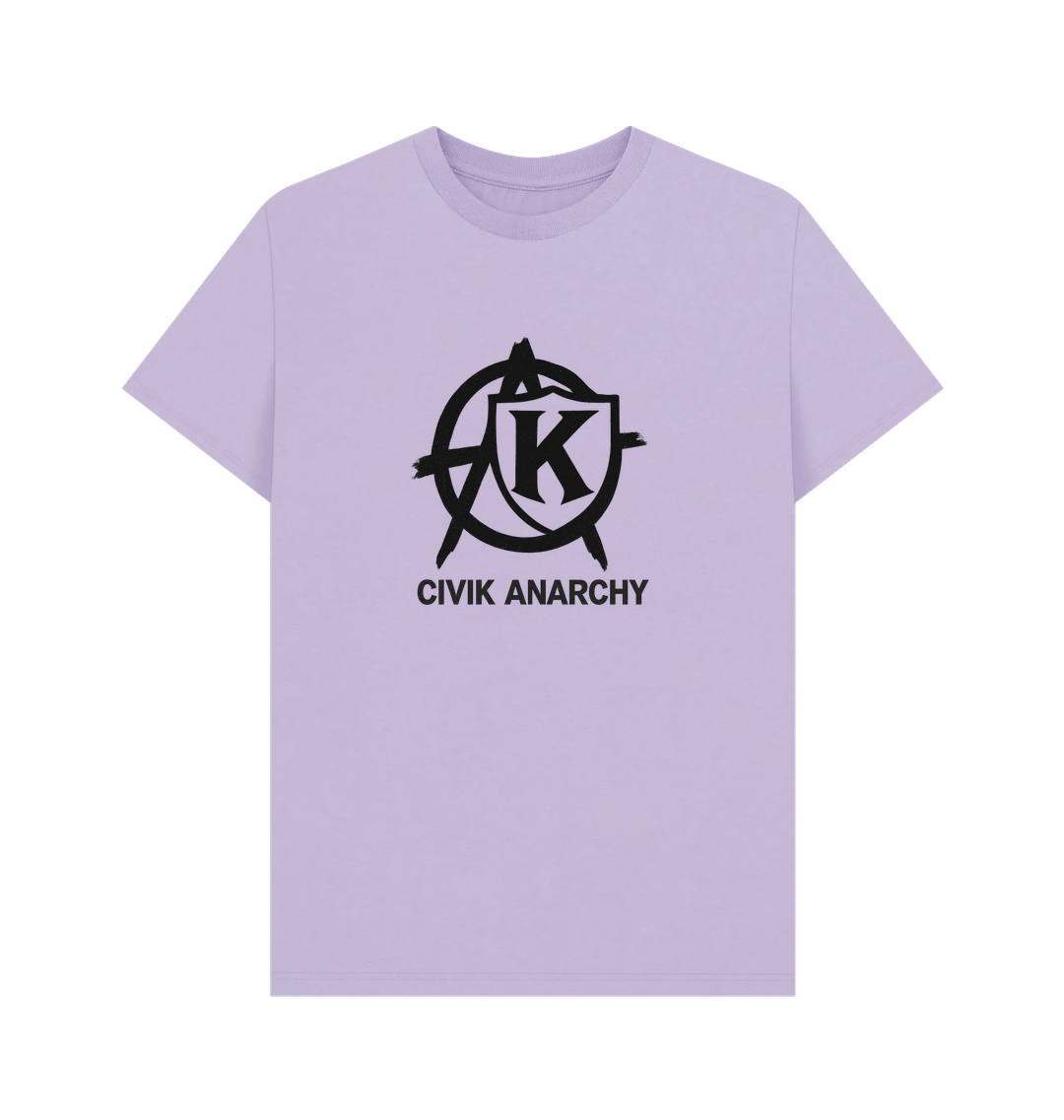 Lilac Printed T-shirt