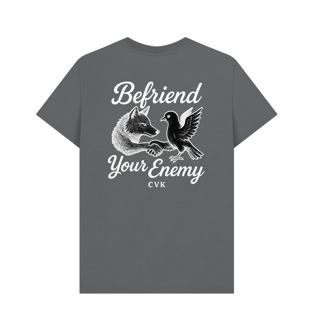 Slate Grey Printed T-shirt