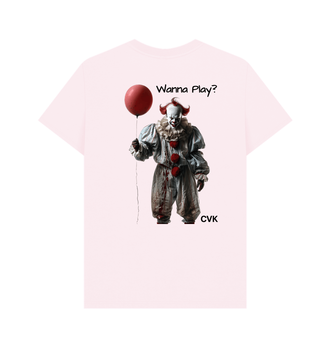 Pink Printed T-shirt Back