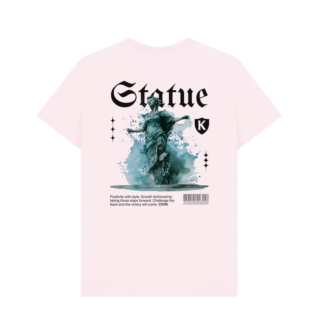Pink Printed T-shirt Back