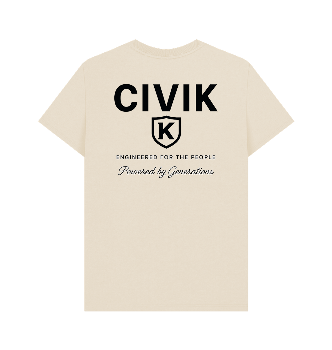 Oat Printed T-shirt Back