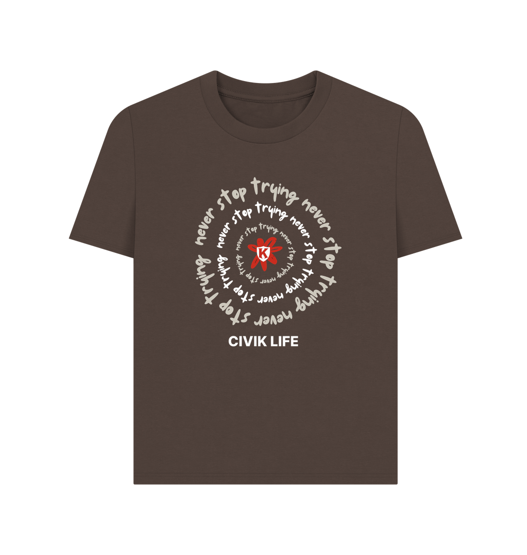 Chocolate Printed T-shirt