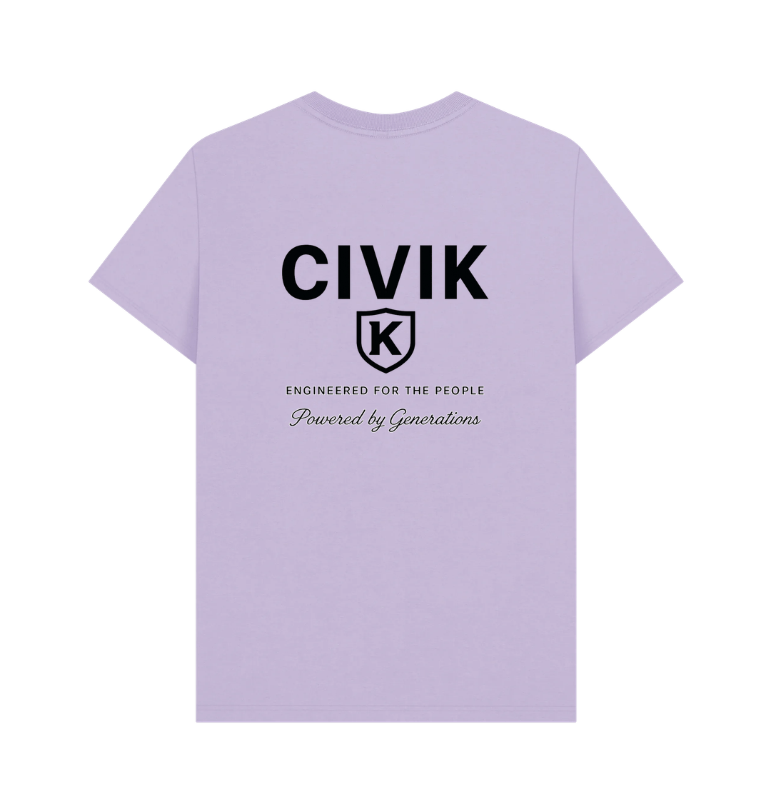 Lilac Printed T-shirt