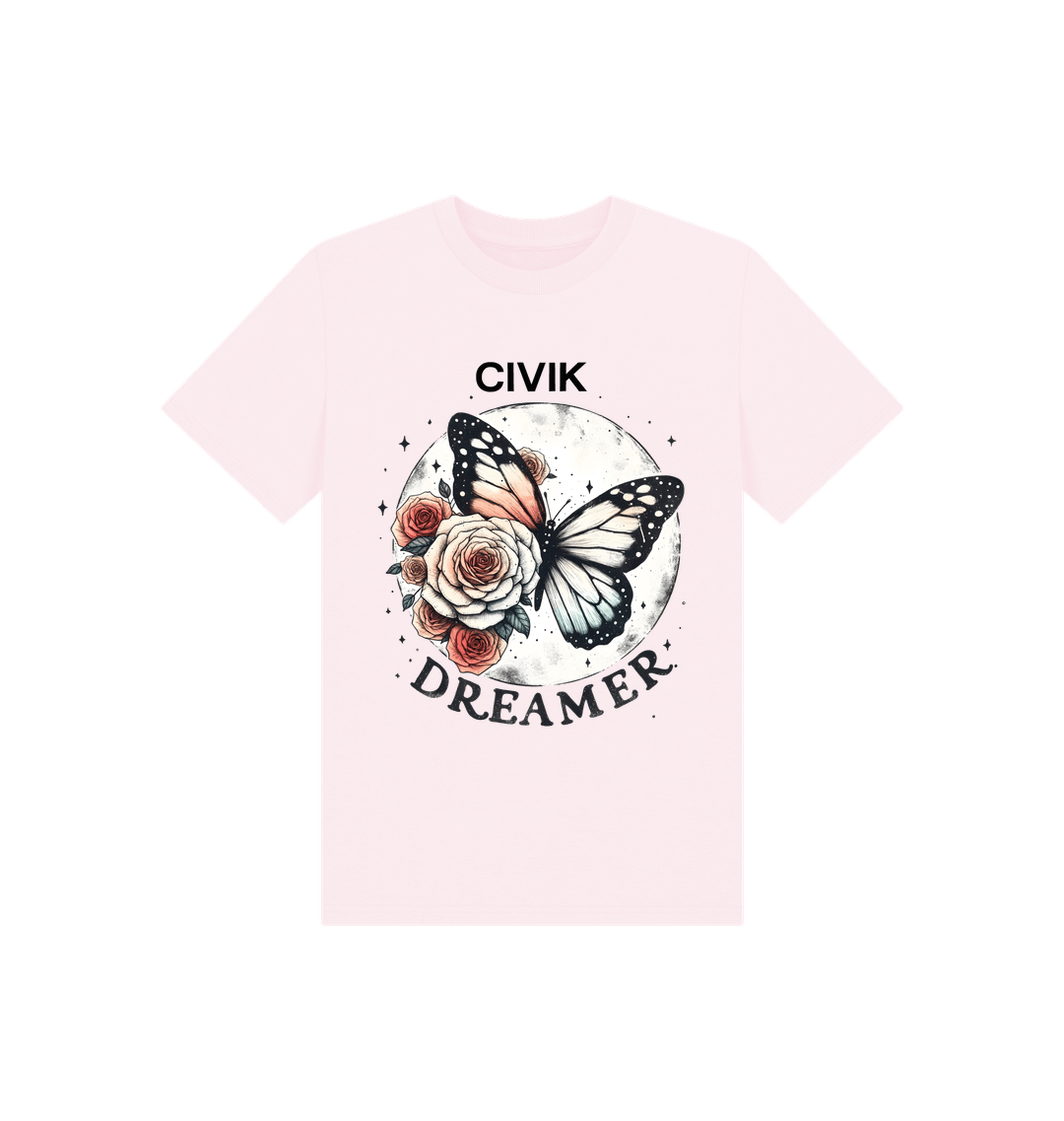 Pink Printed Kids T-Shirt