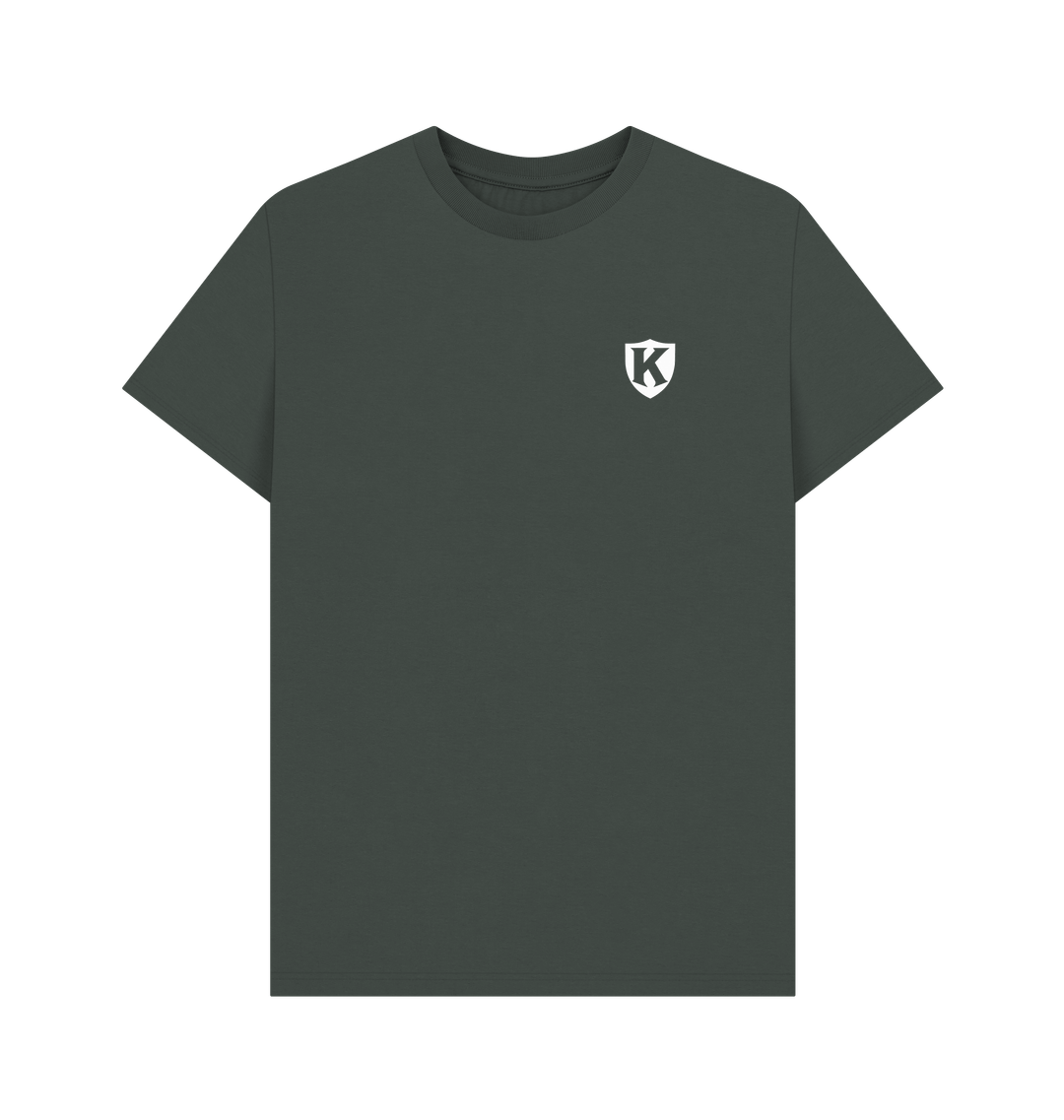 Dark Grey Printed T-shirt