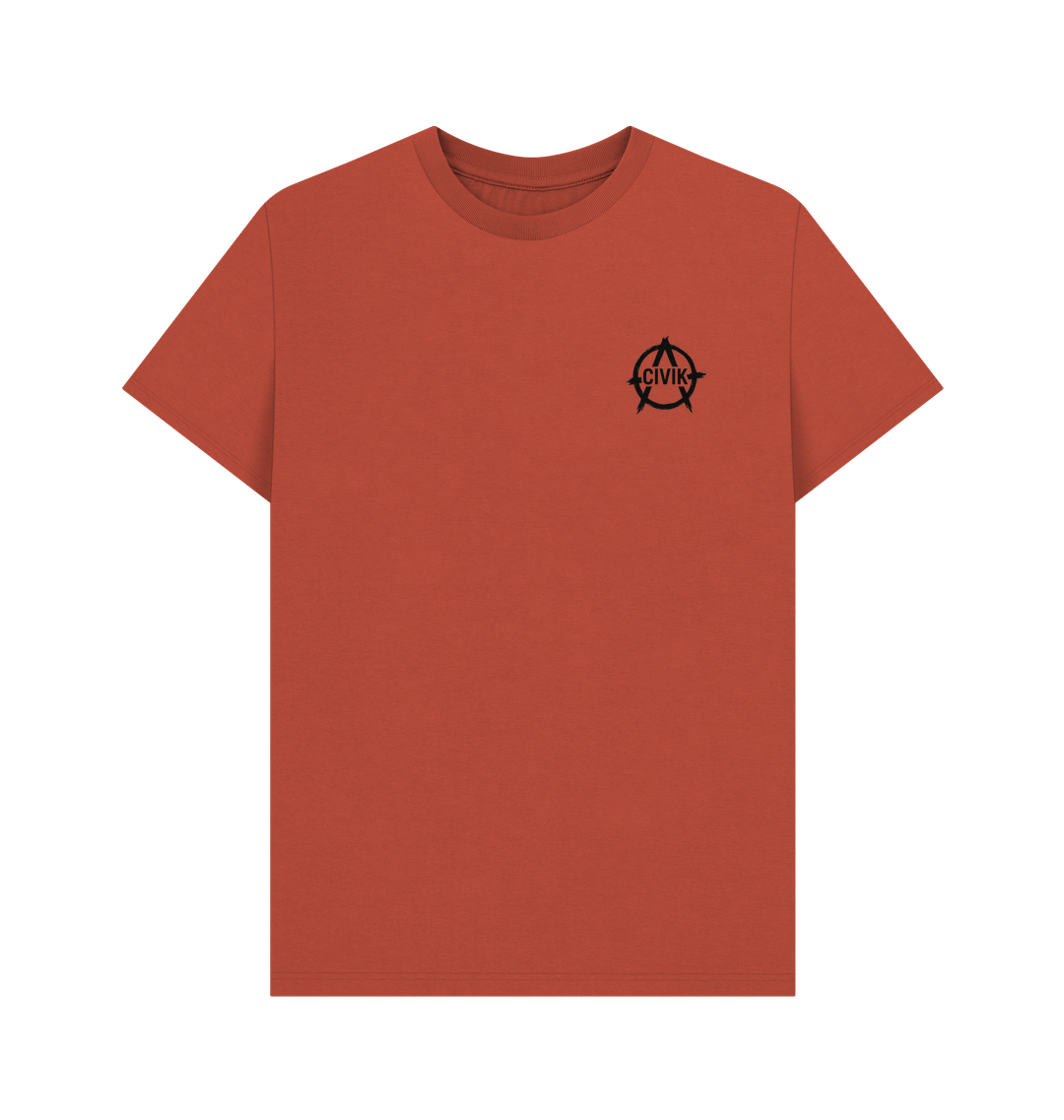 Rust Printed T-shirt