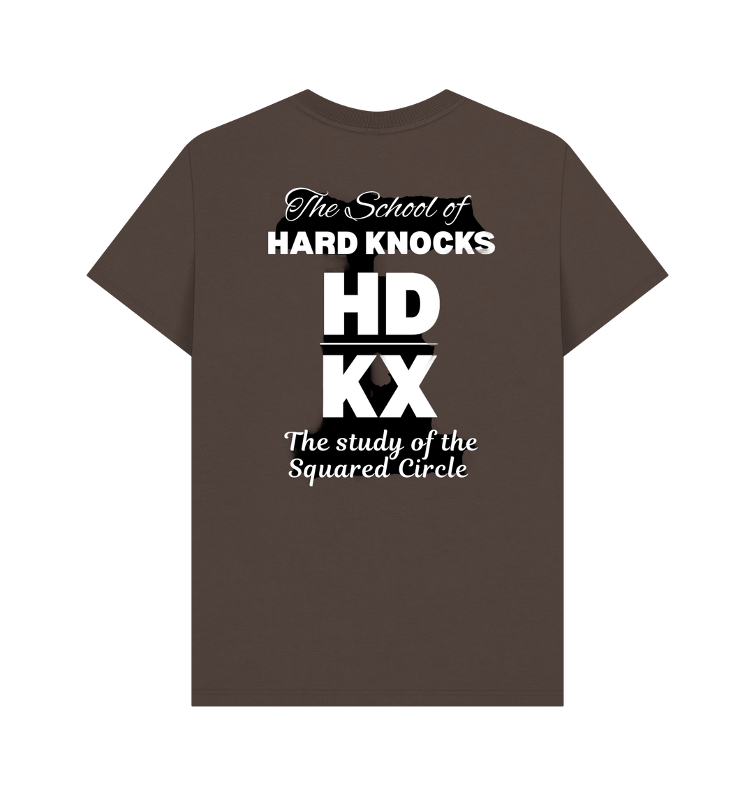 Chocolate Printed T-shirt Back