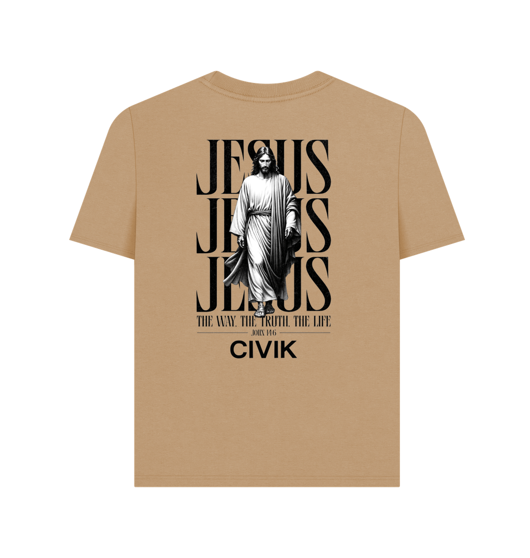 Sand Printed T-shirt Back